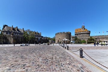 Frankreich - Bretagne - Saint-Malo - Burg Saint-Malo