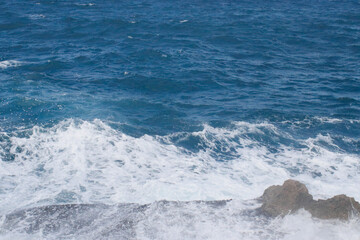 Fototapeta premium waves on the beach