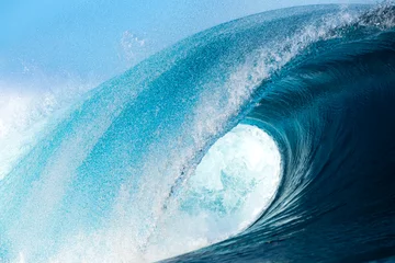 Fototapeten ola rompiendo en el océano con fuerza © Jairo Díaz