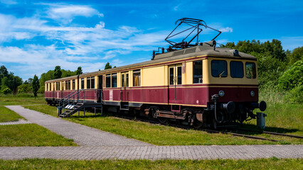Obraz premium Alte S-Bahn - Museumsbahn - Antiker Zug