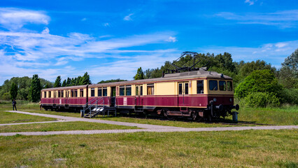 Fototapeta premium Alte S-Bahn - Museumsbahn - Antiker Zug