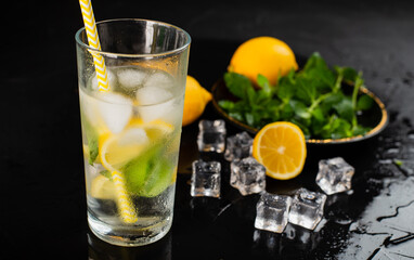 Cold drink for a hot summer day