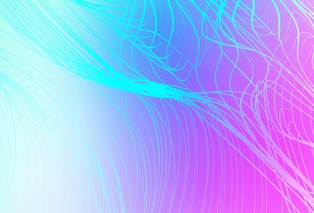 Fototapeta premium Light Pink, Blue vector abstract layout.