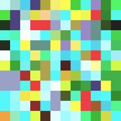 Colorful squares. Mosaic pixel background design