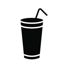 Juice icon. glass of juice sign. vector illustration