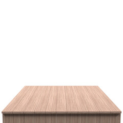 beautiful wood board 3d render for design
