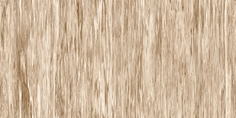 Seamless plywood background texture. Tileable rough rustic wood grain wallpaper pattern. Vintage natural light brown oak cottagecore wall, desk, table, deck or floor. High resolution 3D Rendering. .