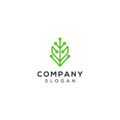 eco friendly logo design vector