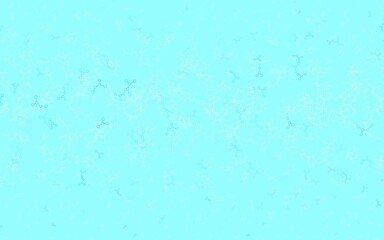 Light Pink, Blue vector template with artificial intelligence structure.