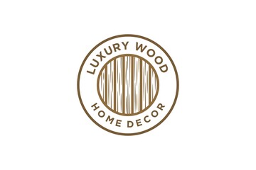 Plank wood carpentry home decor wood texture icon symbol illustration - obrazy, fototapety, plakaty