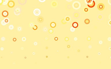 Light Orange vector layout with circle shapes.