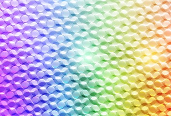 Light Multicolor vector backdrop with dots.