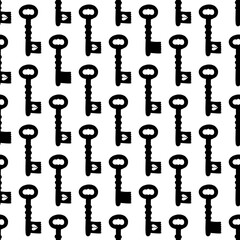 Seamless pattern with keys for fabrics and textiles and packaging and gifts and cards and linens and kids