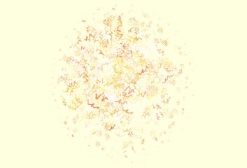 Light Red vector background with lines.