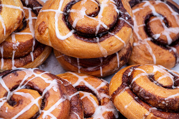 Fresh Danish at a Farmer's Market