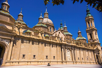 Cathedral-Basilica of Our Lady of the Pillar,  Roman Catholic church in the city of Zaragoza, Aragon 