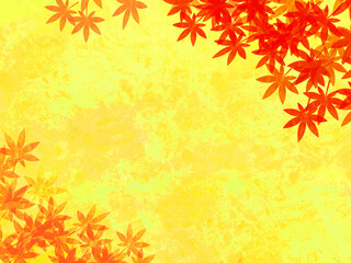 Obraz premium 紅葉の背景