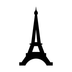 Eifel tower icon vector illustration