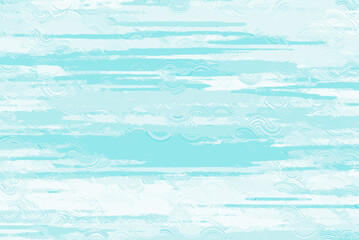 Background texture. Aqua painted abstract background