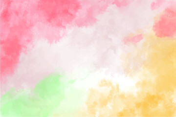 Watercolor rainbow brush stripes seamless pattern. Paintbrush lines texture for backdrop. Hand drawn paint strokes design artwork vector.	
