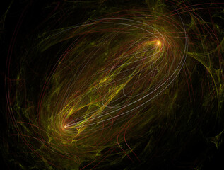 Imaginatory fractal abstract background Image