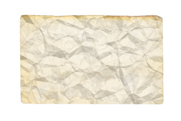 Fototapeta premium old crumpled paper