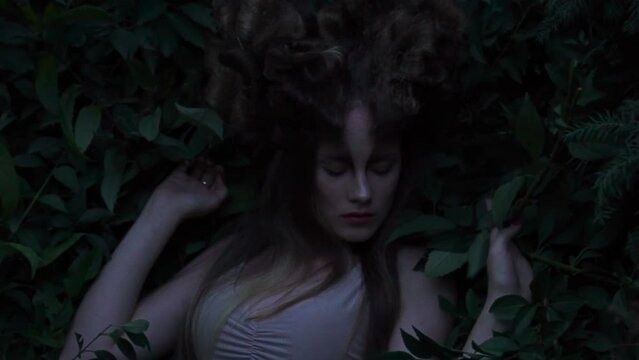 Slow Motion Gyana myth diva forest nymph