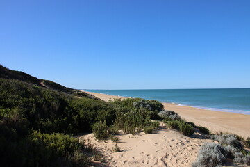 The Ninety Mile Beach near the town of Loch Sport, Central Gippsland, Victoria, Australia.