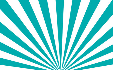 広告　ポップ　デザイン　お知らせ　放射状　光　緑