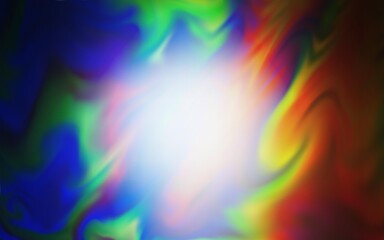 Light Blue, Yellow vector blurred bright texture.