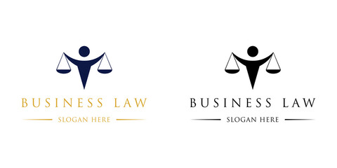 law office logo style trendy stylist simple
