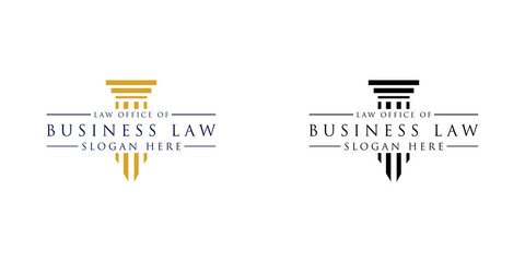 law office logo style trendy stylist simple