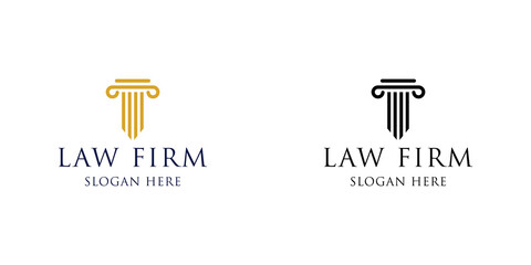 law office logo style trendy stylist simple