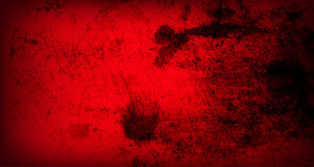 Grunge texture effect. Distressed overlay rough textured. Realistic red abstract background. Graphic design template element concrete wall style concept for banner, flyer, poster, brochure, cover, etc