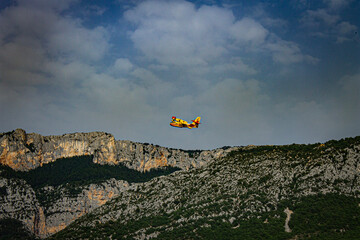 Paysage du verdon, France