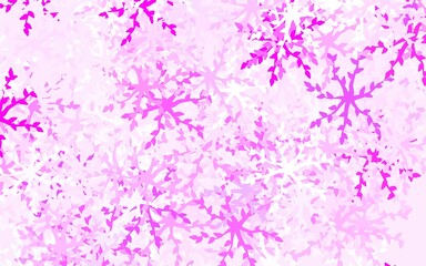 Naklejka na ściany i meble Light Pink vector texture with abstract forms.
