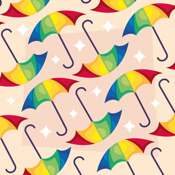 frevo party umbrellas pattern