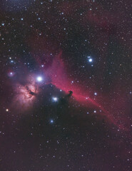 B33 Mgławica Koński Łeb IC434 Kosmos