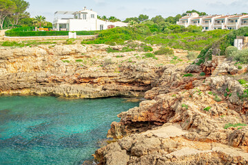 Cala Torre Del Ram, island of Menorca. Spain