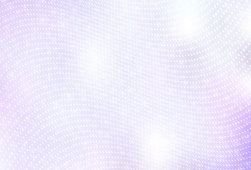 Light Purple vector Beautiful colored illustration with blurred circles in nature style.