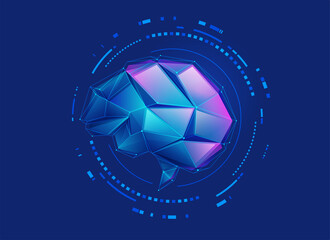 Fototapeta premium polyBrain