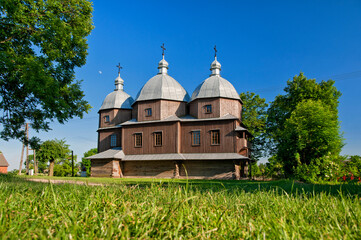 Greek-Catholic Church of the Immaculate Conception in Budynin, Lublin Voivodeship, Poland.