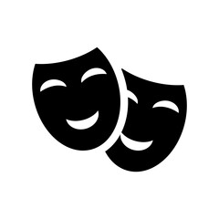 Masks Icon Vector Symbol Design Illustration