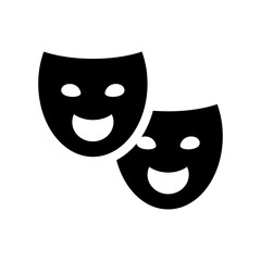 Masks Icon Vector Symbol Design Illustration