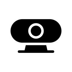 Webcam Icon Vector Symbol Design Illustration