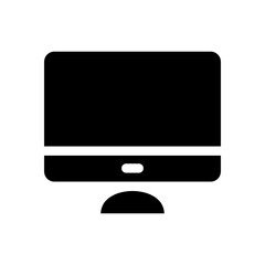 Screen Icon Vector Symbol Design Illustration