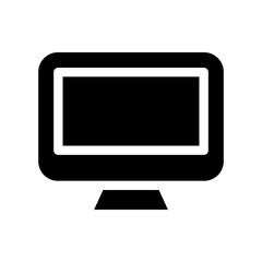 Screen Icon Vector Symbol Design Illustration