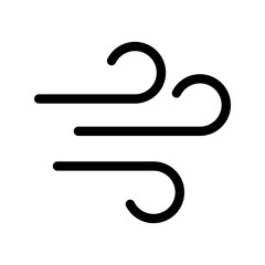 Fototapeta premium Wind Icon Vector Symbol Design Illustration