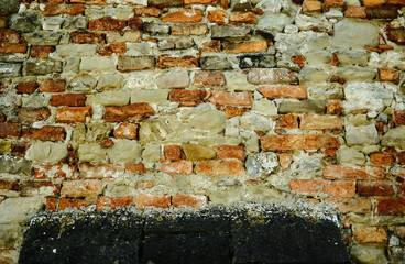 Backsteinmauer