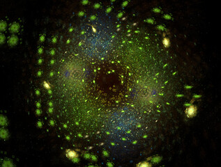 Imaginatory fractal abstract background Image